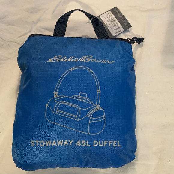 Eddie Bauer Bags Nwt Eddie Bauer 45l Stowaway Duffel Bag Poshmark
